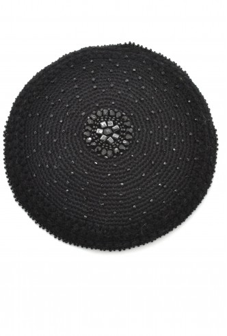 Crystal Rondelle Yarmulke Crystal Rondelle Yarmulke
